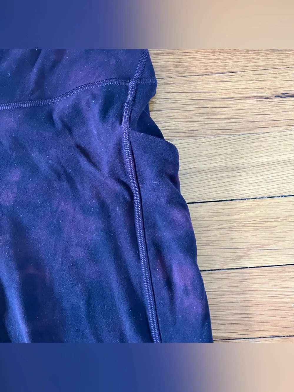 Lululemon Maroon Black Diamond Dye Align High-Rise Pant Leggings Pockets 10